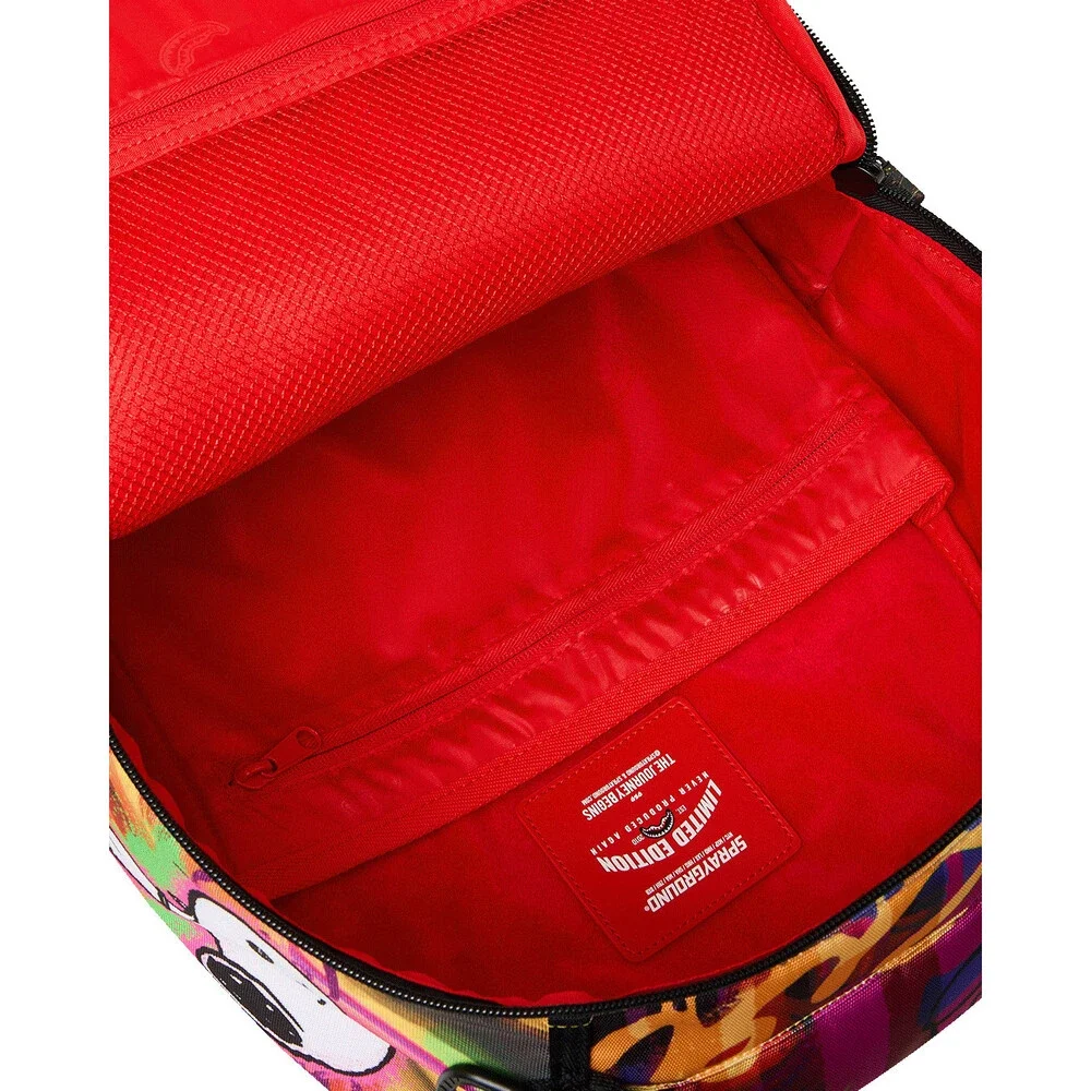 Sprayground Peanuts Snoopy Dream Daze Backpack Unisex Multi Top Handle SPR357